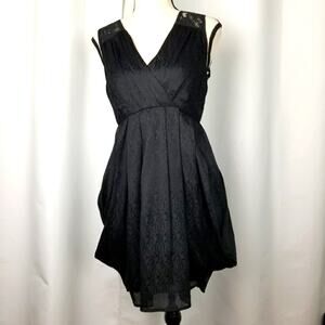 Finesse  Women Black Night Dress - Size Small